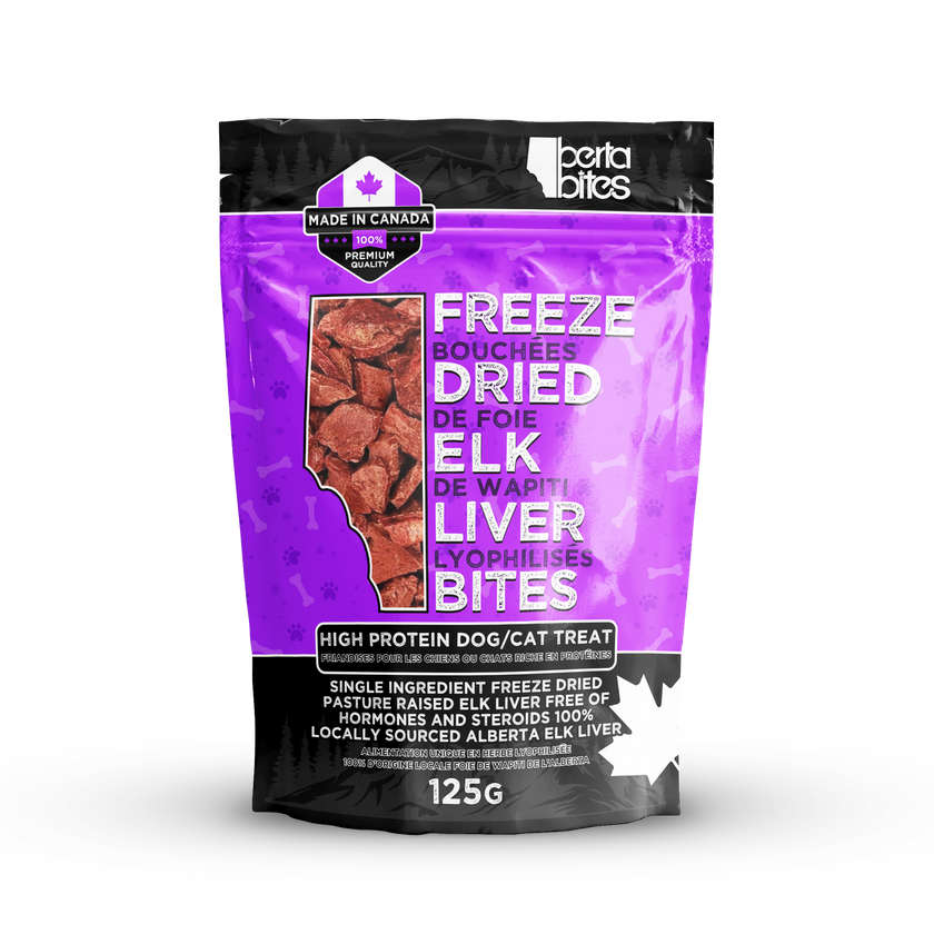 Freeze Dried Elk Liver - 125g