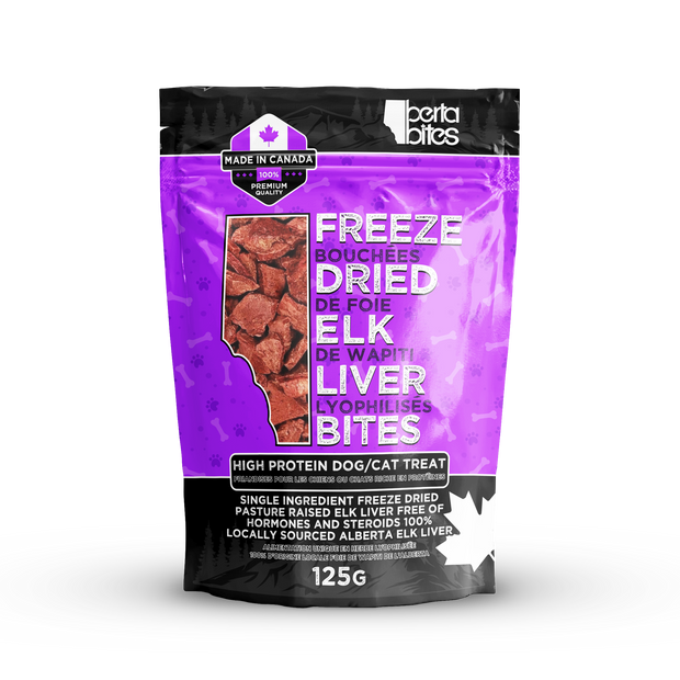 Freeze Dried Elk Liver - 125g