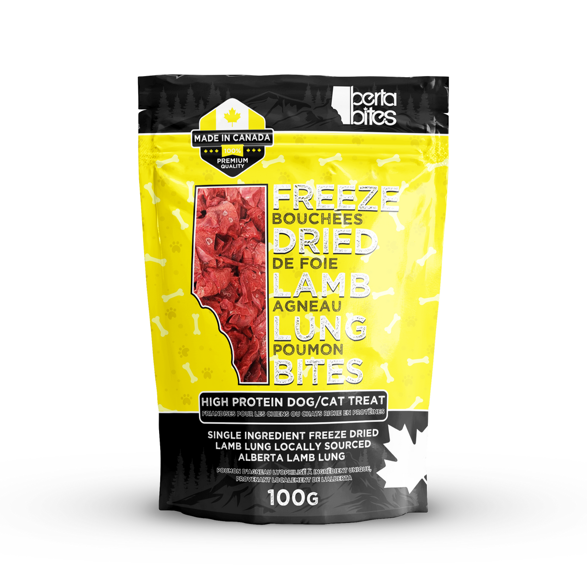 Freeze Dried Lamb Lung - 100g