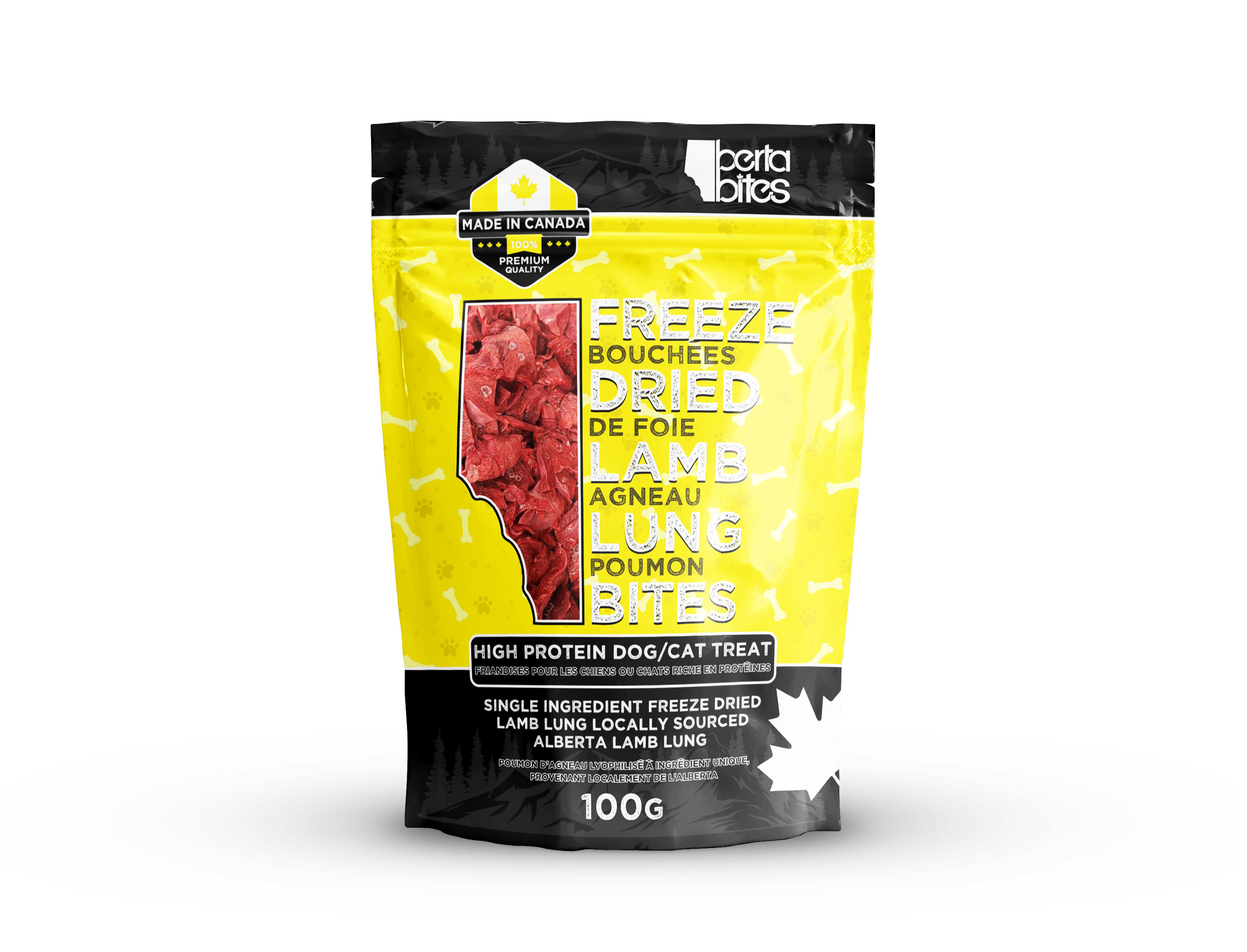 Freeze Dried Lamb Lung - 100g