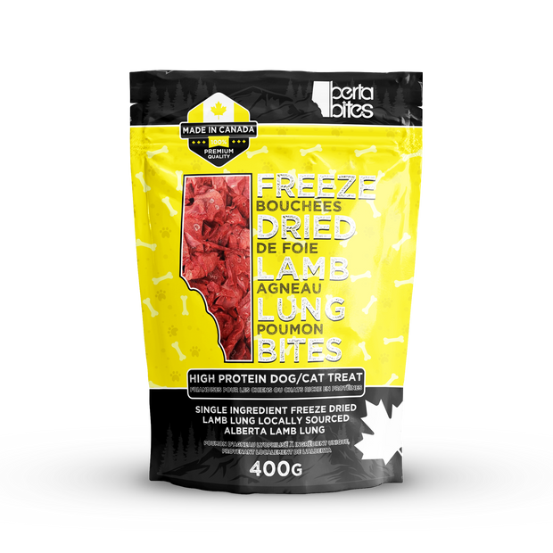 Freeze Dried Lamb Lung - 400g
