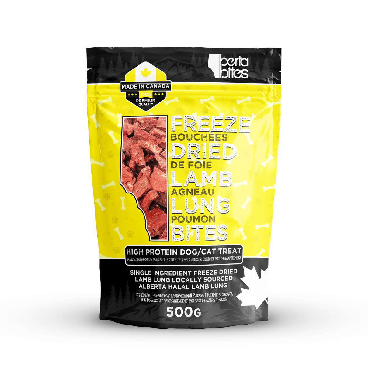 Freeze Dried Lamb Lung - 500g