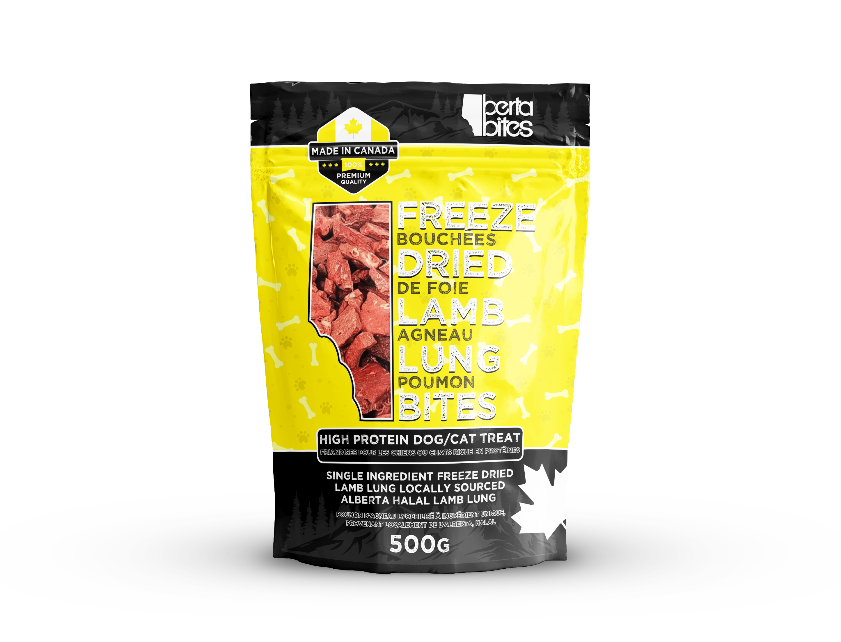 Freeze Dried Lamb Lung - 500g