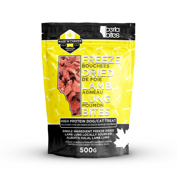Freeze Dried Lamb Lung - 500g