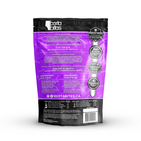 Freeze Dried Elk Liver - 50g